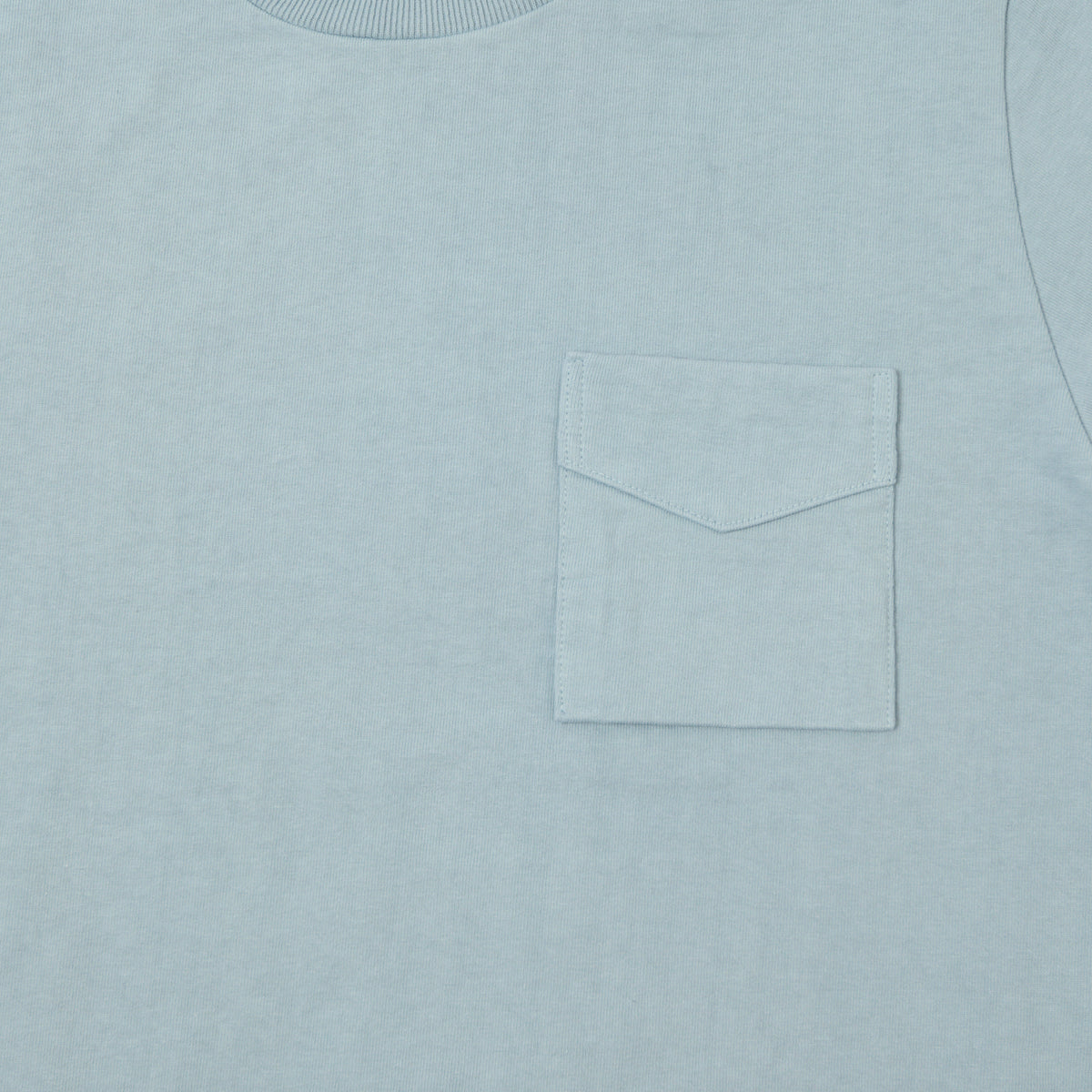 Jackman Dotsume Pocket T-Shirt - Pale Sax