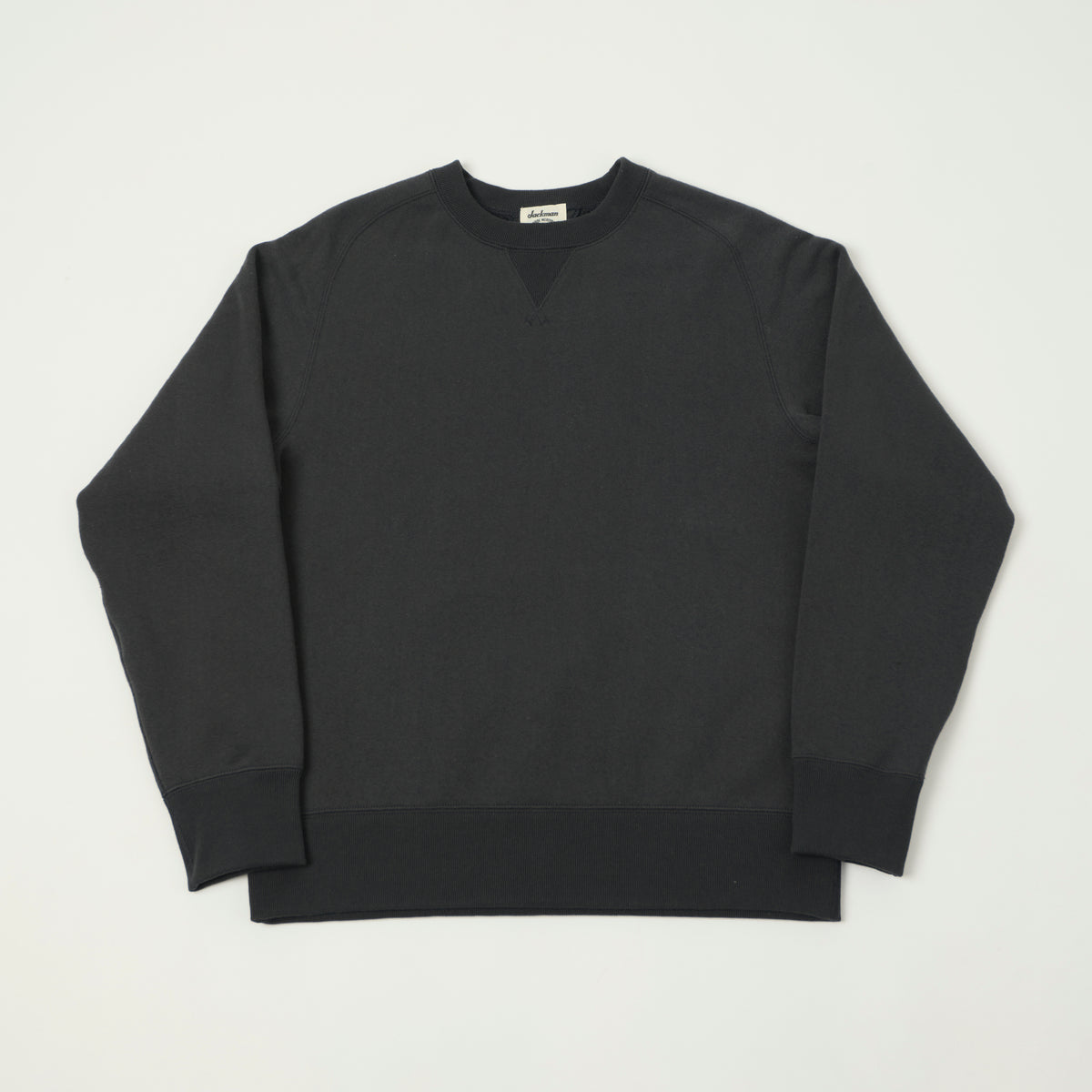 Jackman 'Big Loop' Freedom Sleeve Sweatshirt - Ink Black