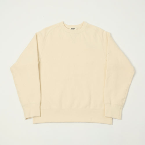 Jackman 'Big Loop' Freedom Sleeve Sweatshirt - Ecru