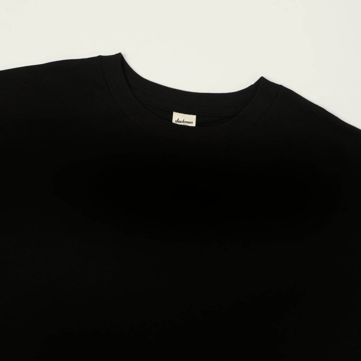 Jackman CTC Big Himo T-Shirt - Black