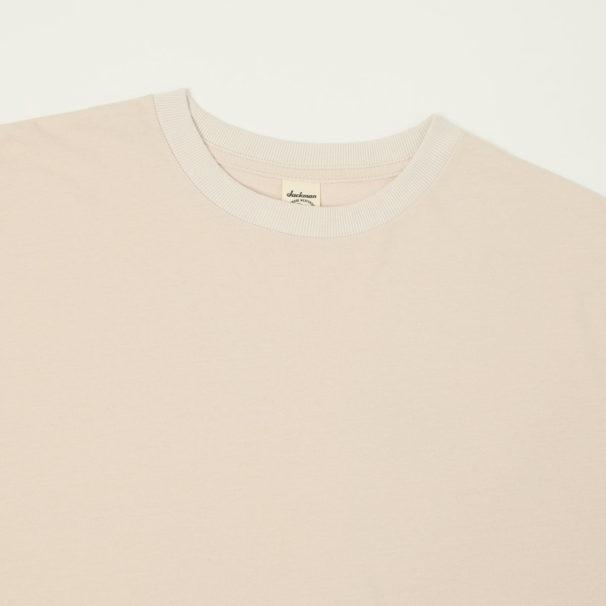 Jackman CTC Big Himo T-Shirt - Rosin White