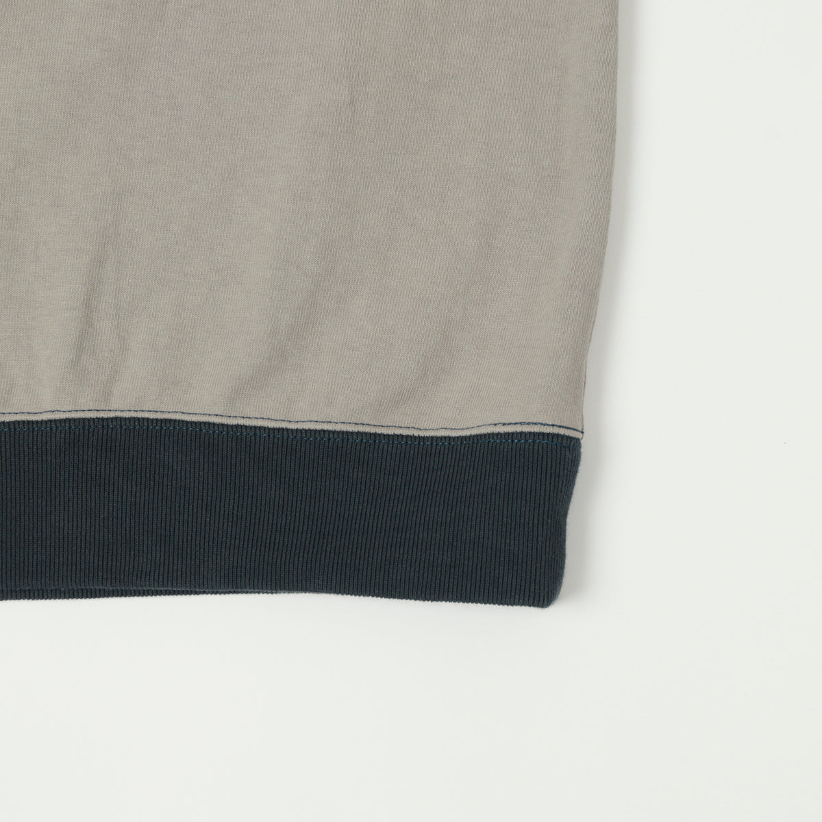 Jackman Dotsume Rib T-Shirt - Grey/4C