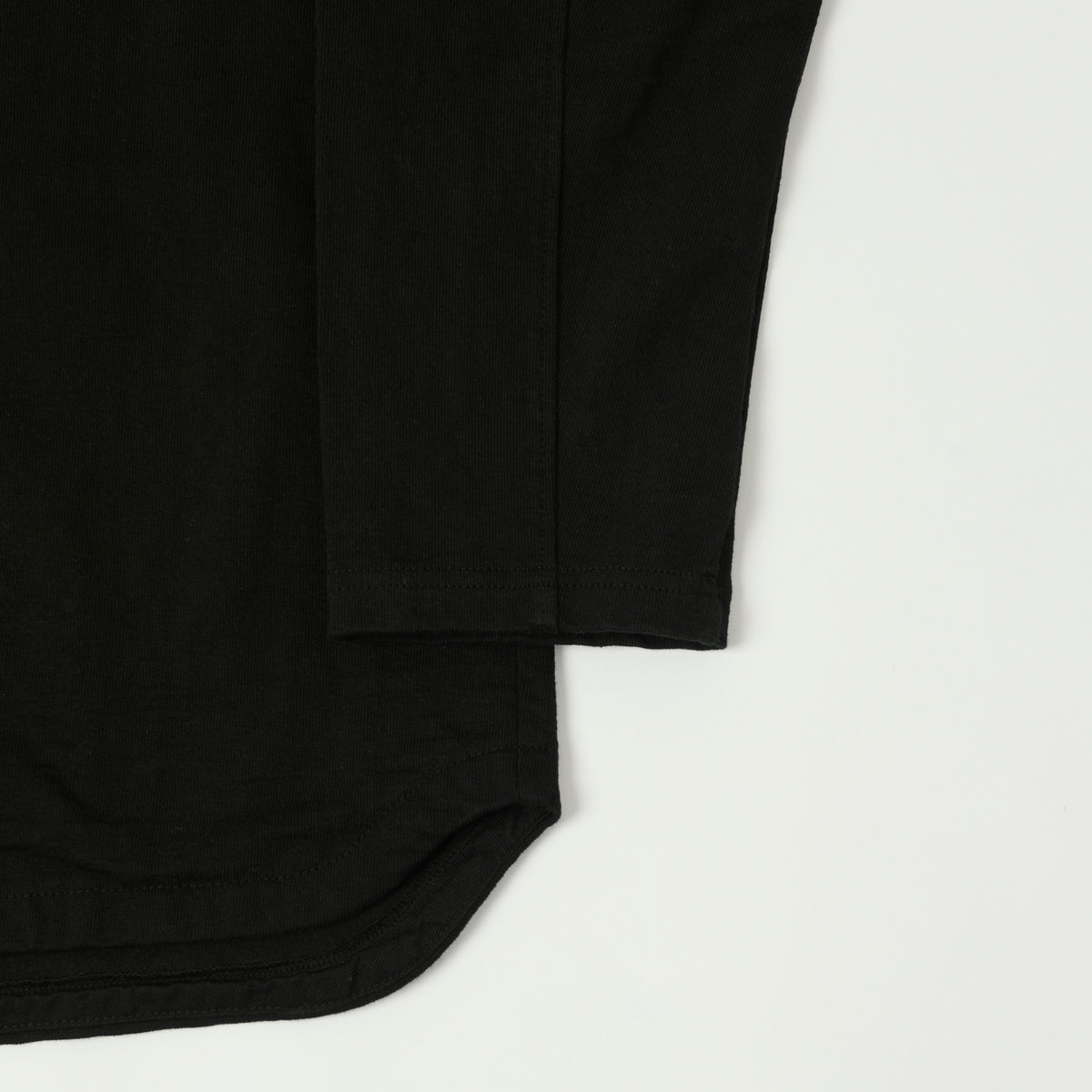 Jackman Dotsume 'UF' Sweat Cardigan - Black