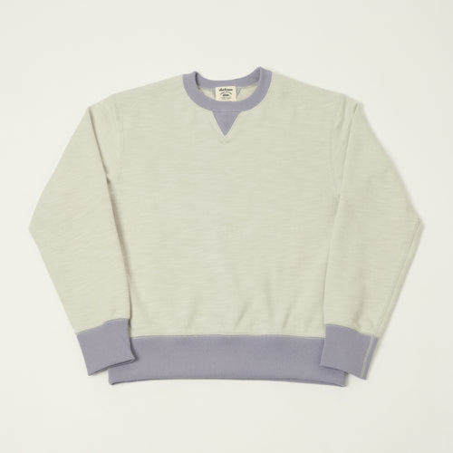 Jackman GG Crewneck Sweatshirt - Retro Silver/Dry Purple