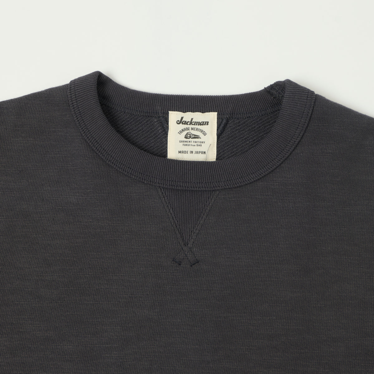 Jackman GG Crewneck Sweatshirt - Ink Black