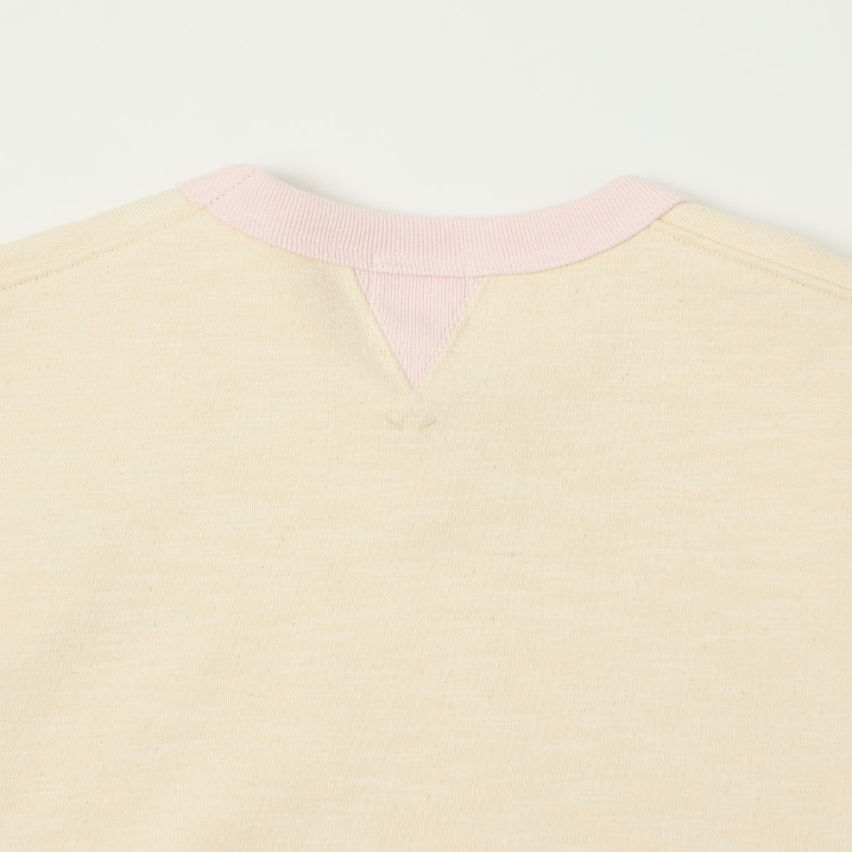 Jackman GG Crewneck Sweatshirt - Ecru/Pink