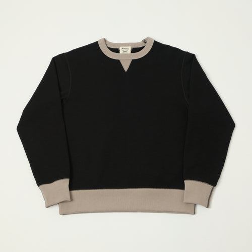Jackman GG Crewneck Sweatshirt - Black/Grey
