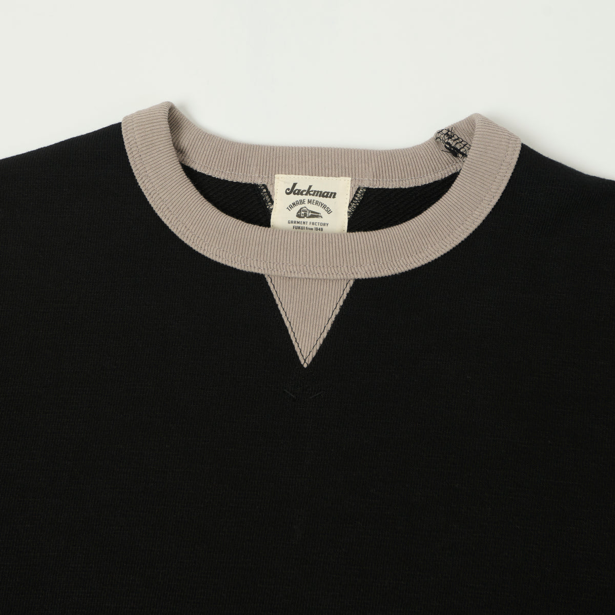Jackman GG Crewneck Sweatshirt - Black/Grey