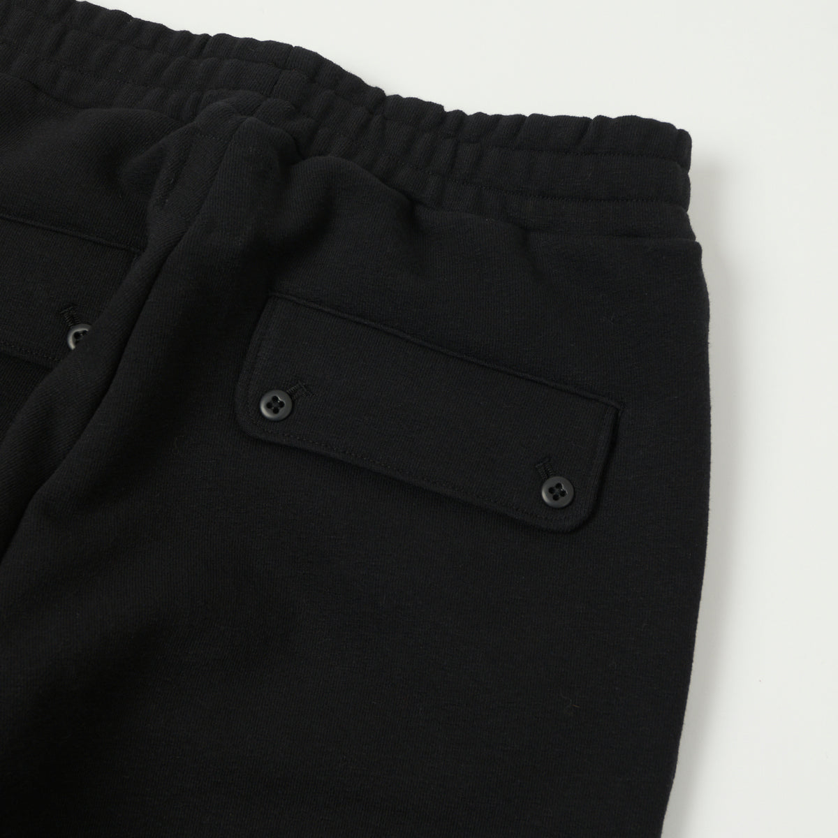 Jackman Stretch Sweat Buggy Pants - Black