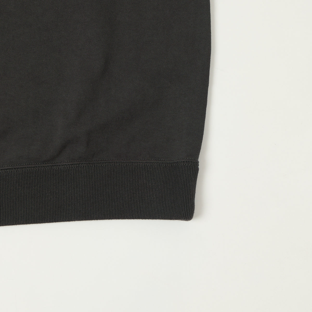 Jackman Dotsume Rib T-Shirt - Ink Black