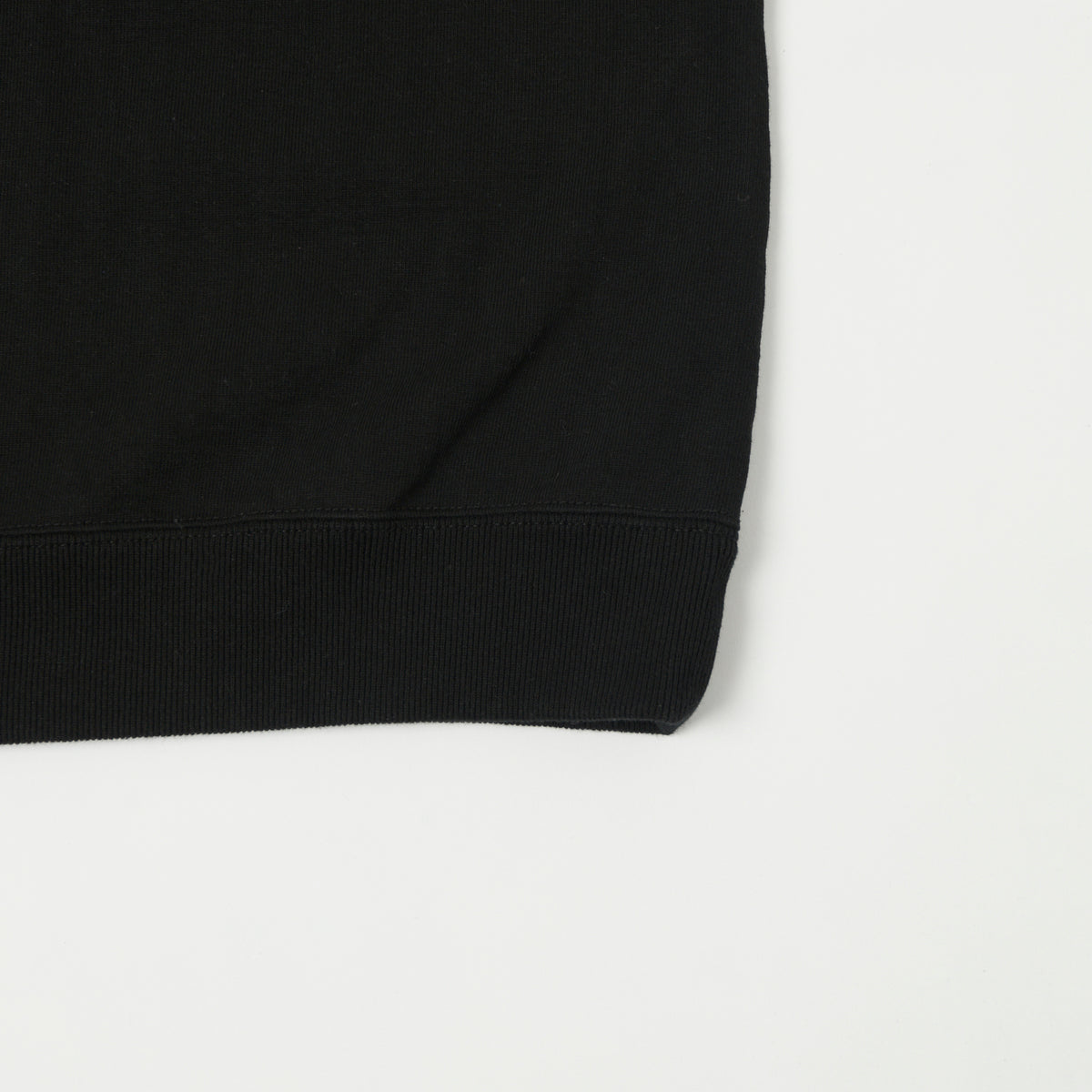 Jackman Dotsume Rib T-Shirt - Black