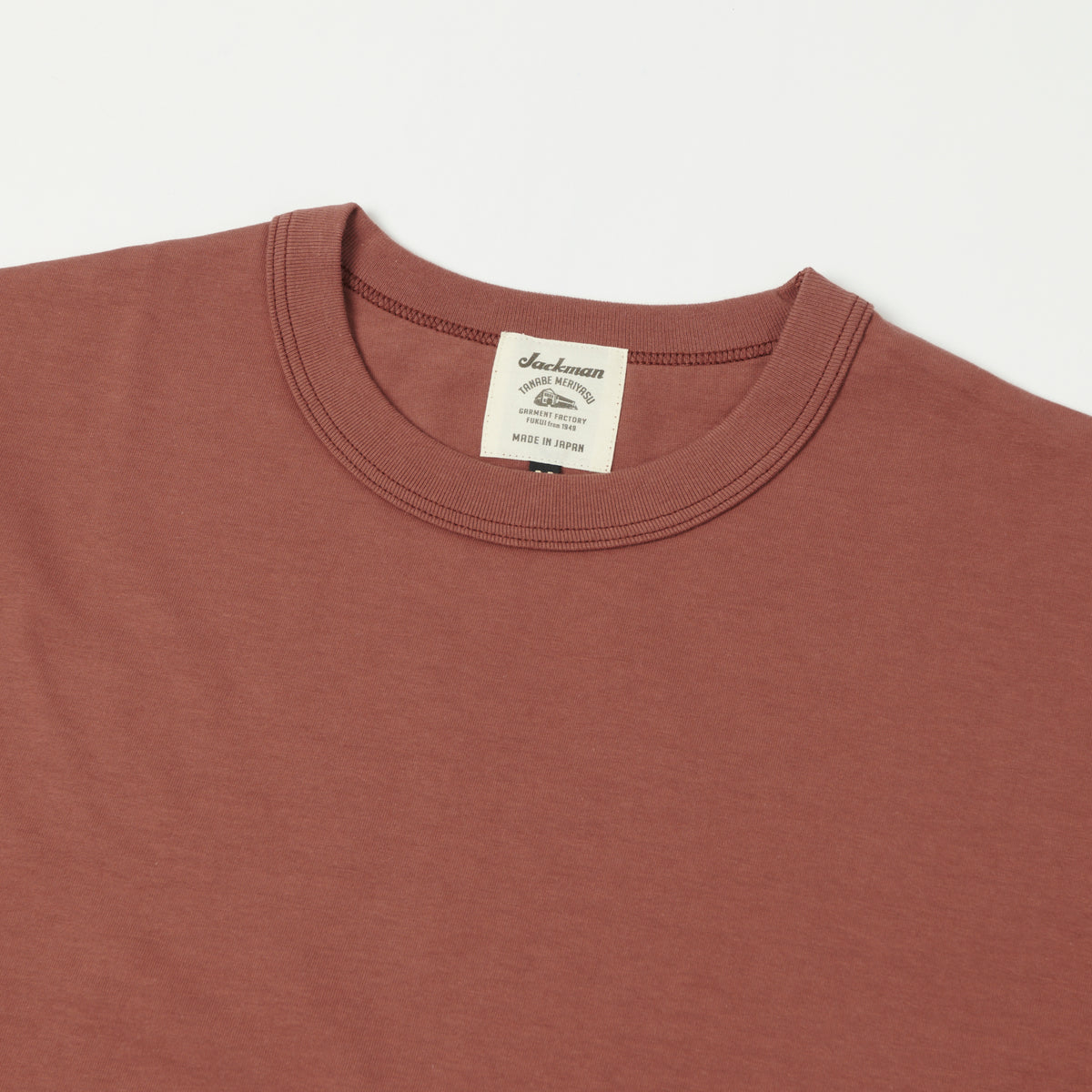 Jackman Grace Baseball T-Shirt - Pale Brick