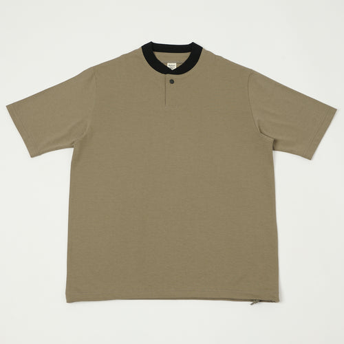 Jackman Grace GJ Neck T-Shirt - Sepia/Black