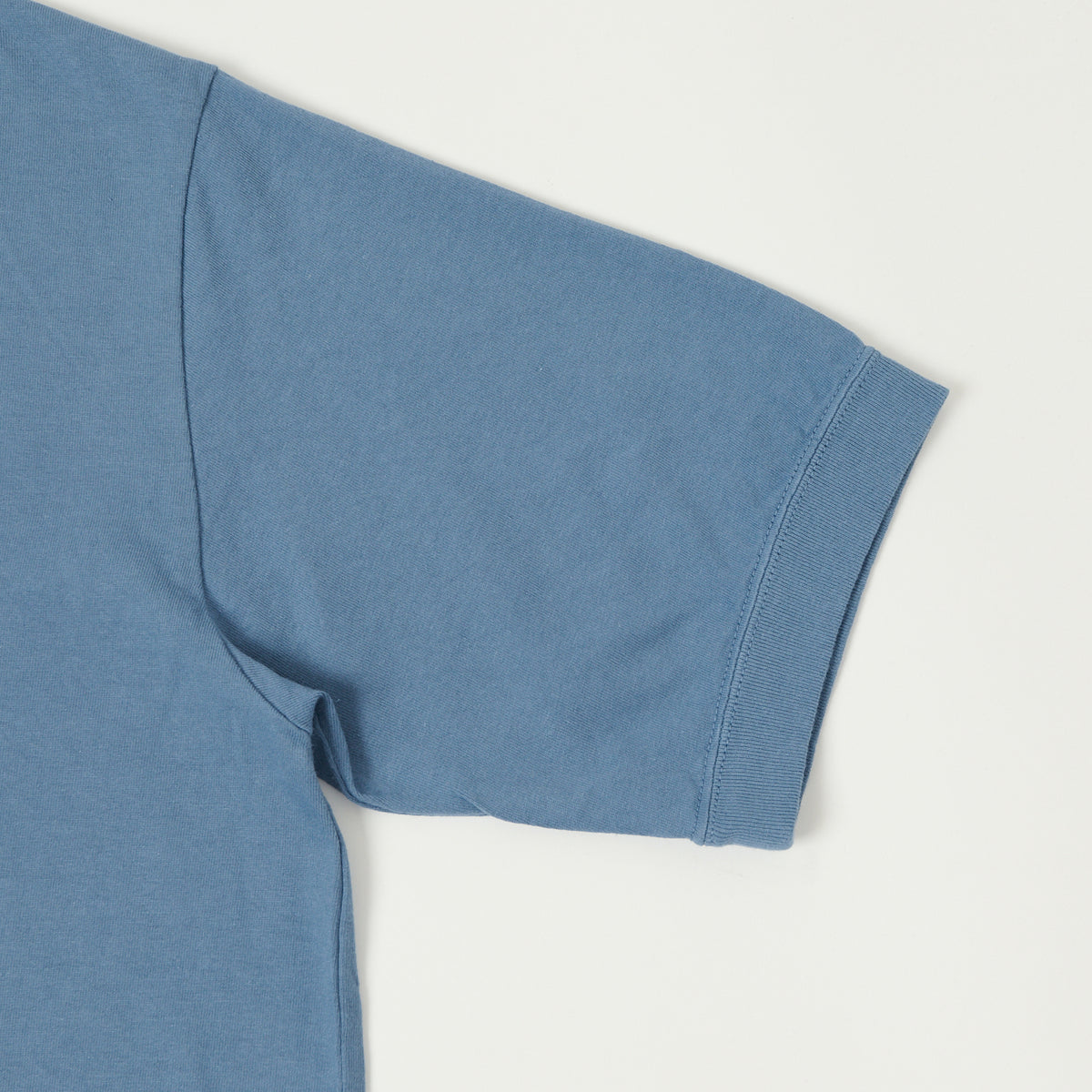 Jackman American Rib T-Shirt - Retro Saxe