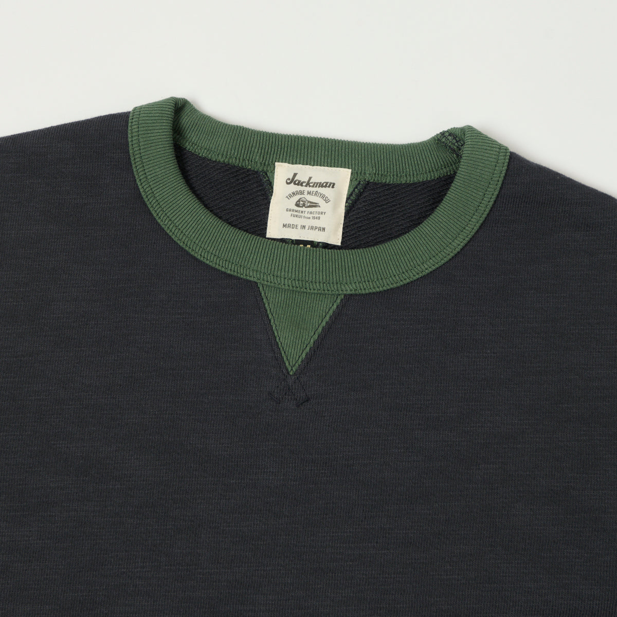 Jackman GG Crewneck Sweatshirt - Black/Green
