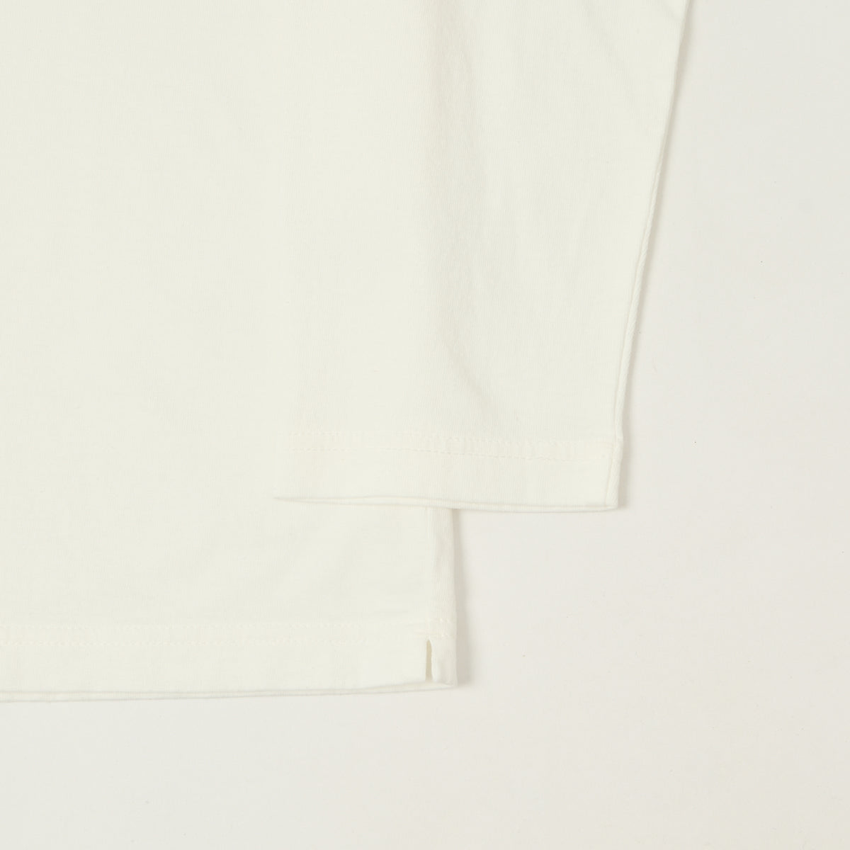 Jackman Long Sleeve Henley - White