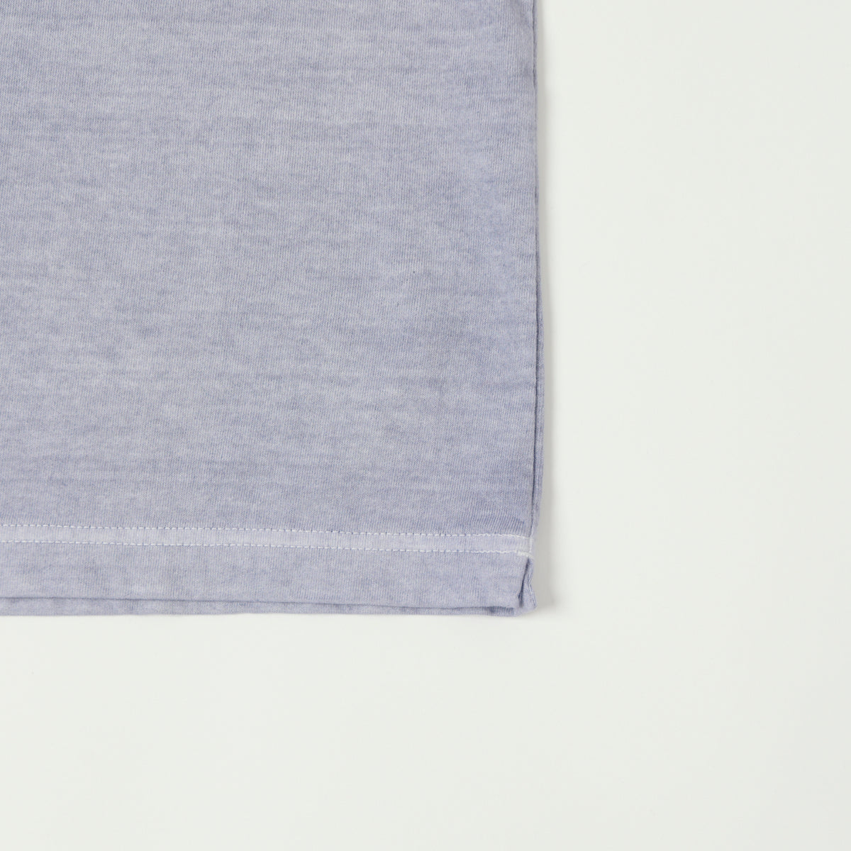Jackman Pigment Dye Henley T-Shirt - Fade Lilac