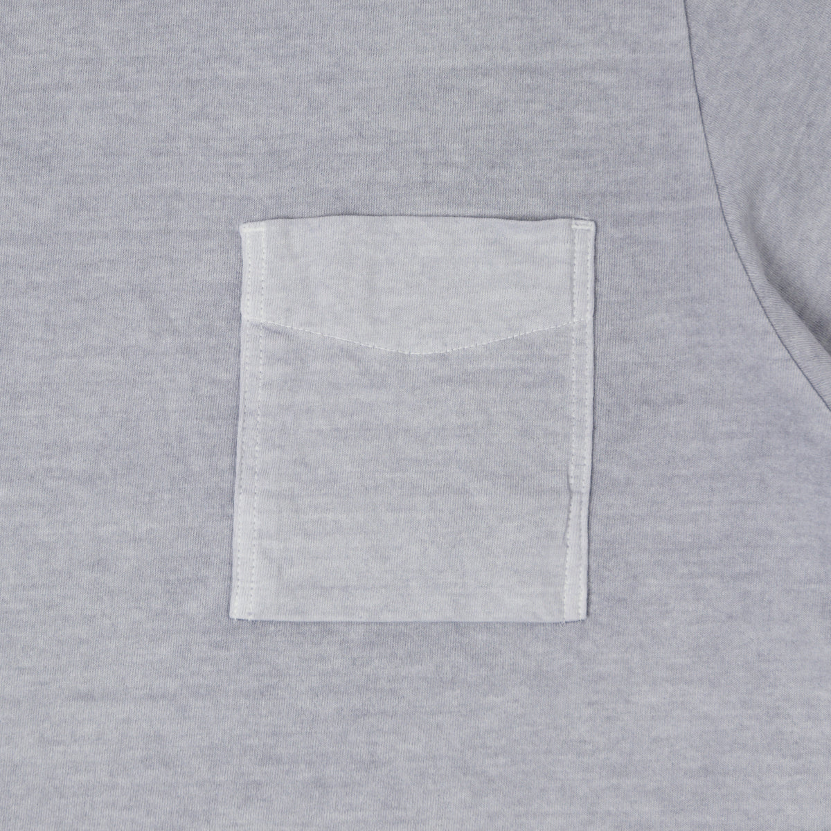 Jackman Pigment Dye Pocket T-Shirt - Fade Lilac