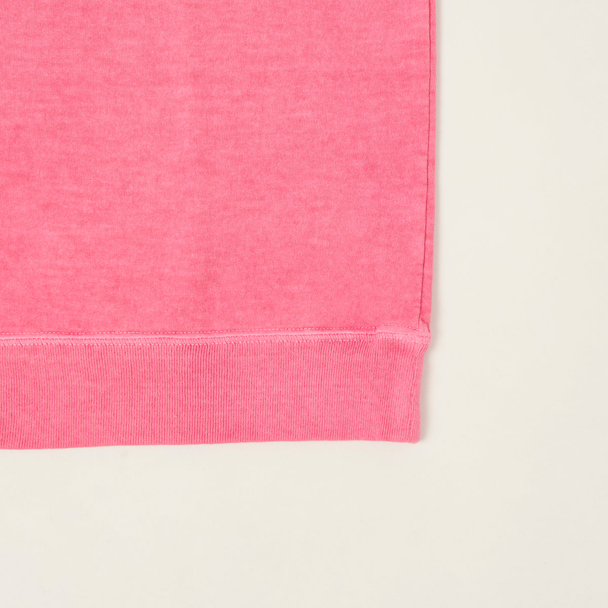 Jackman Dotsume Rib T-shirt - Fade Rose