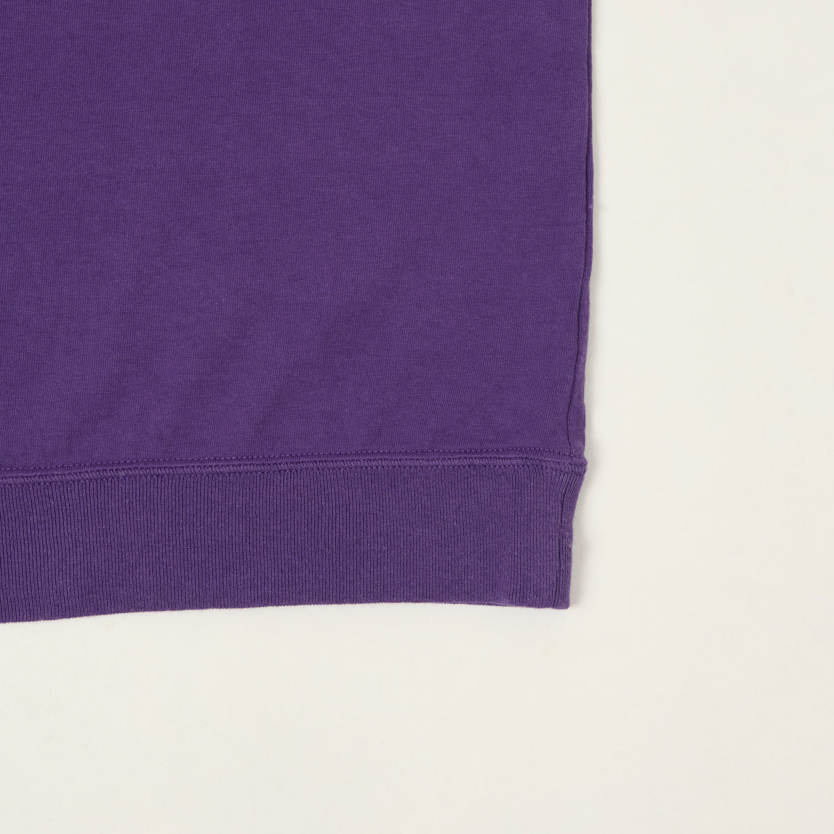 Jackman Dotsume Rib T-Shirt - Purple