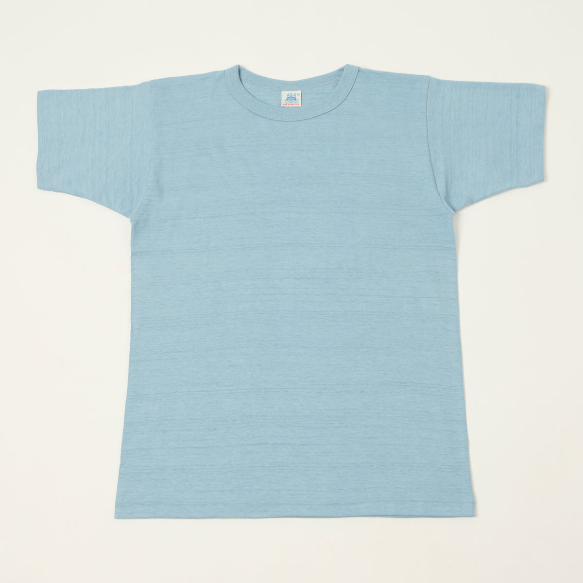 John Gluckow Lot. JG-CS06 Plain T-Shirt - Sax Blue