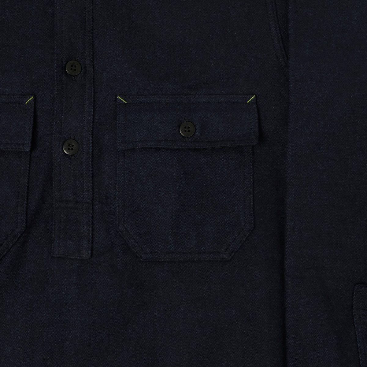 John Gluckow Lot. JG-04 Pullover CPO Shirt - Navy