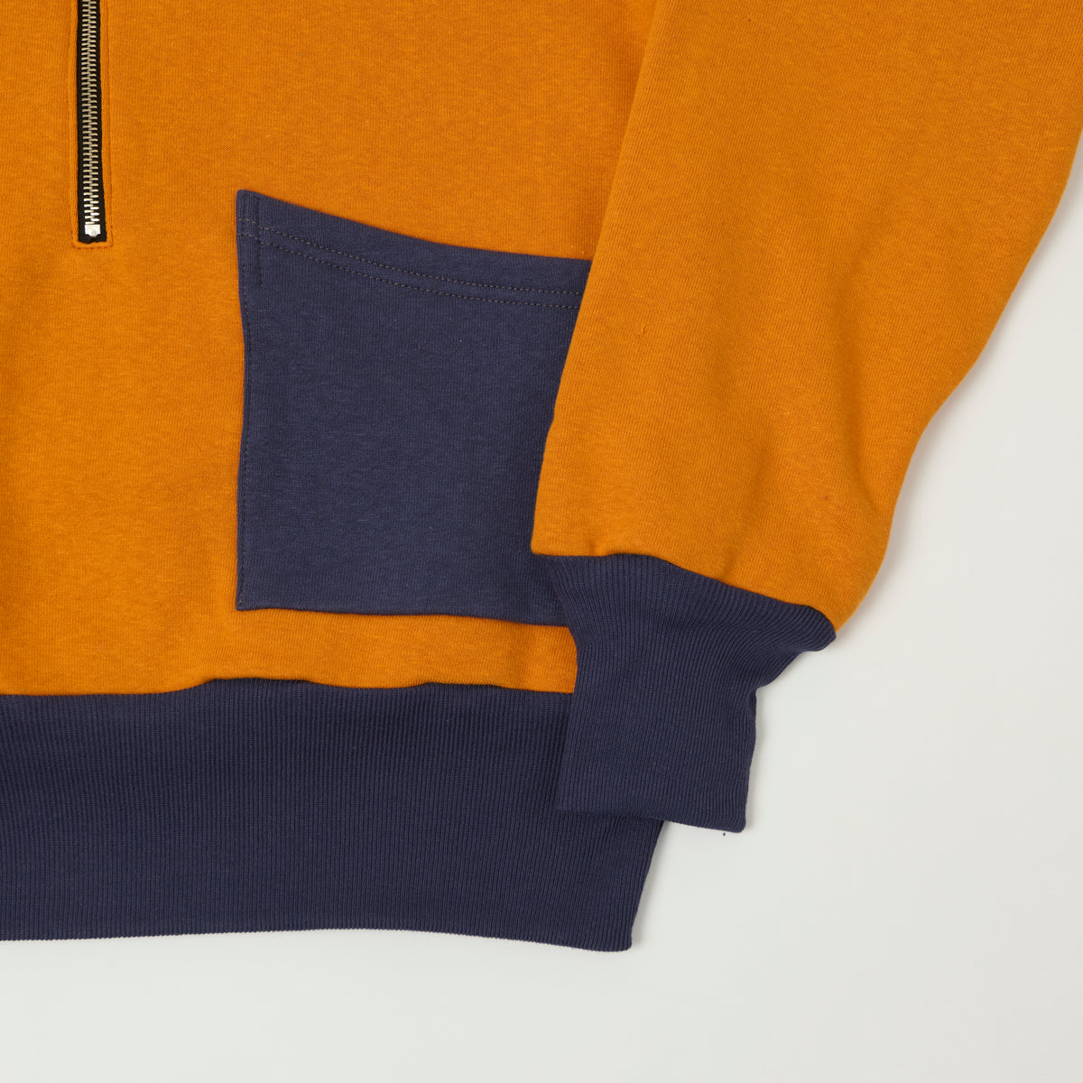 John Gluckow Lot. JG-CS11 'The Olympic Champion' Sweat Parka - Orange/Navy