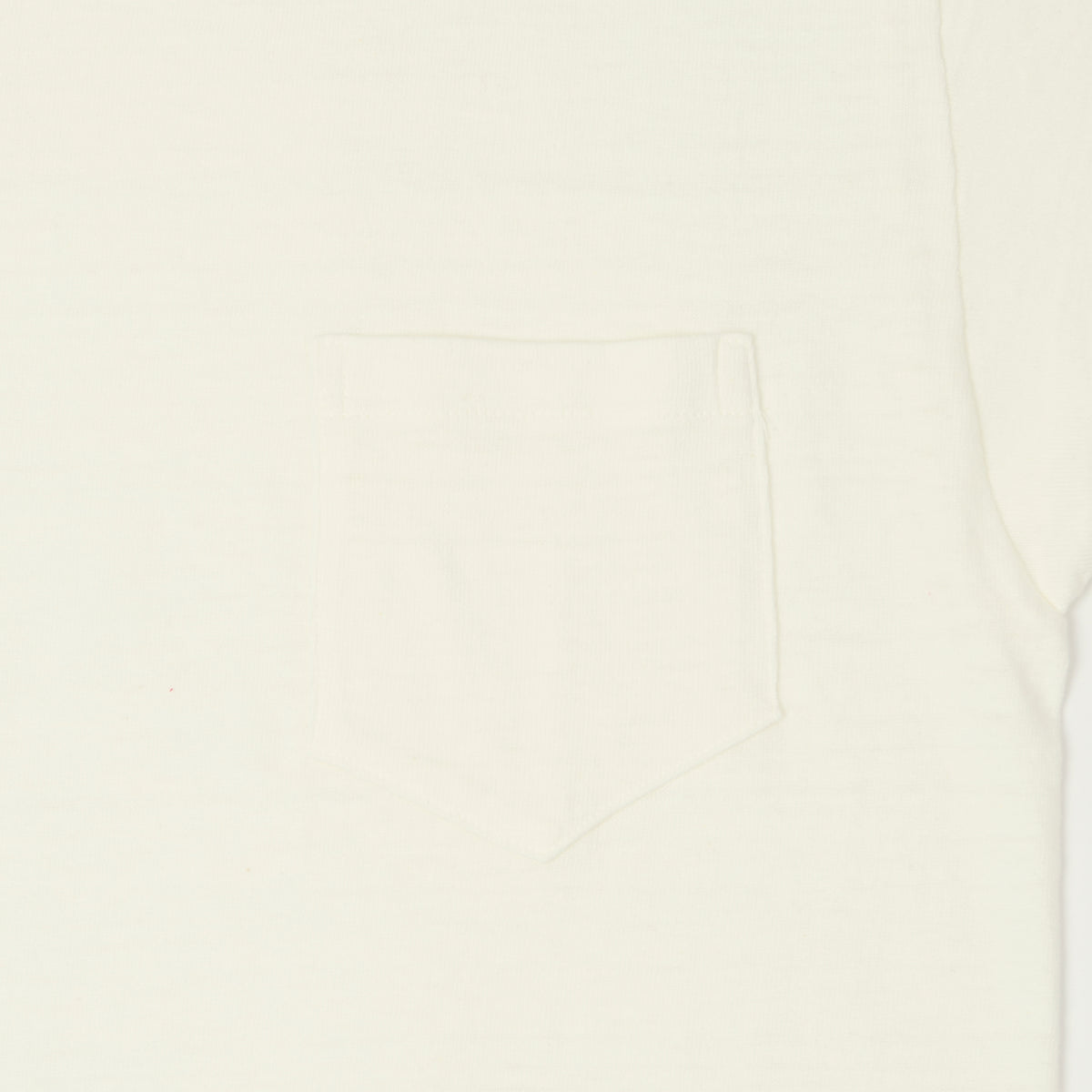 John Gluckow Lot. JG-CS07 'Keeper' Pocket T-Shirt - Off White