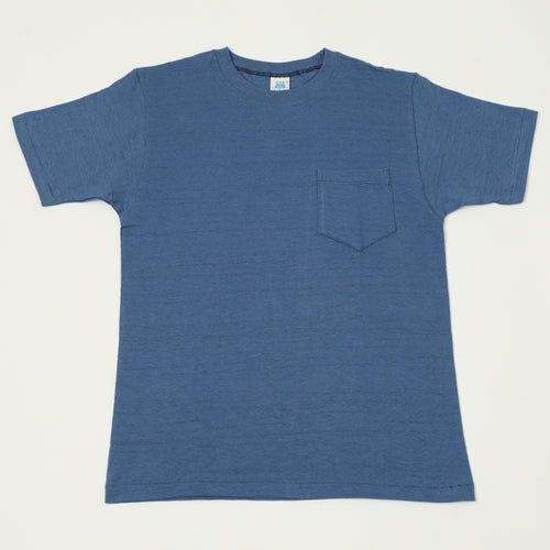John Gluckow Lot. JG-CS07 'Keeper' Pocket T-Shirt - Blue