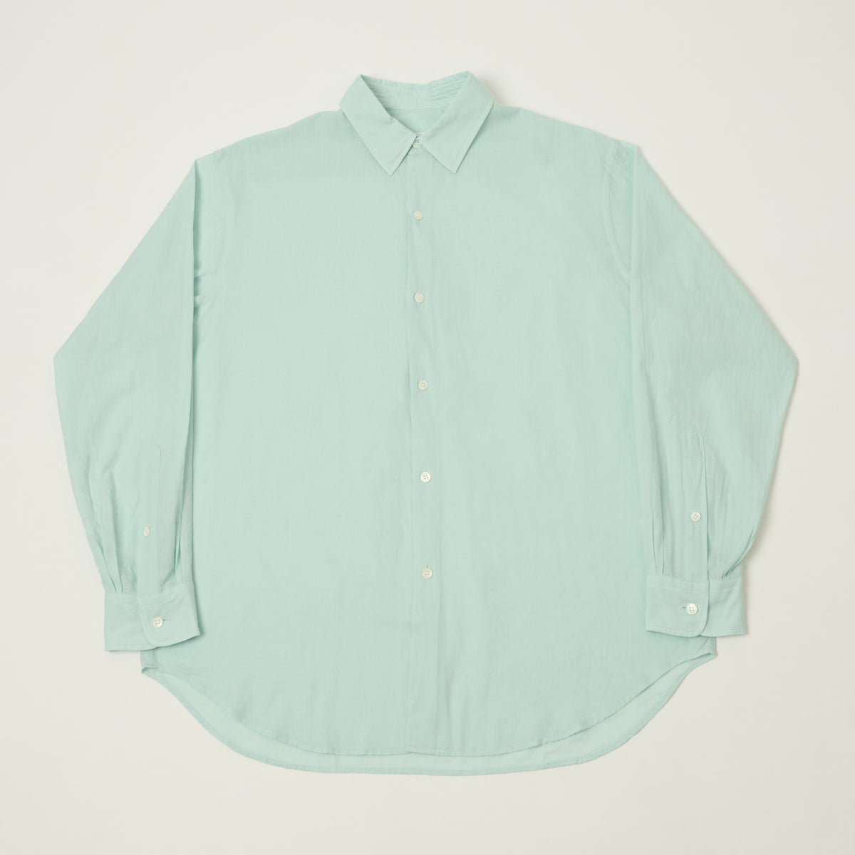 Kaptain Sunshine Classic Button Up Shirt - Mint