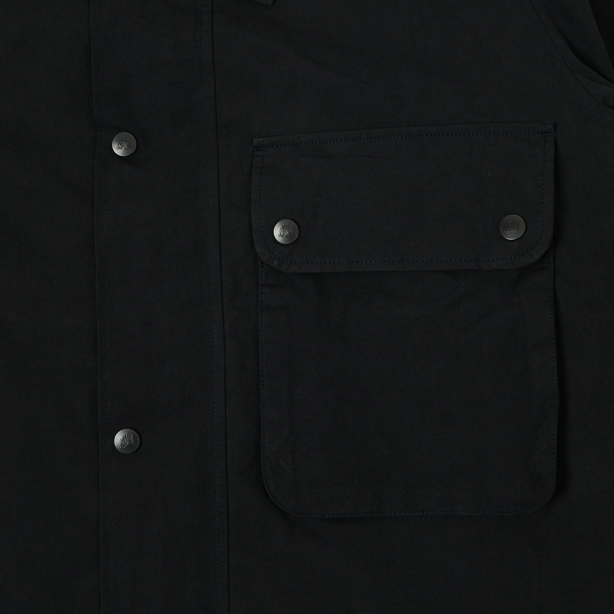 Knickerbocker 'Bay' Waxed Cotton/Nylon Jacket - Navy