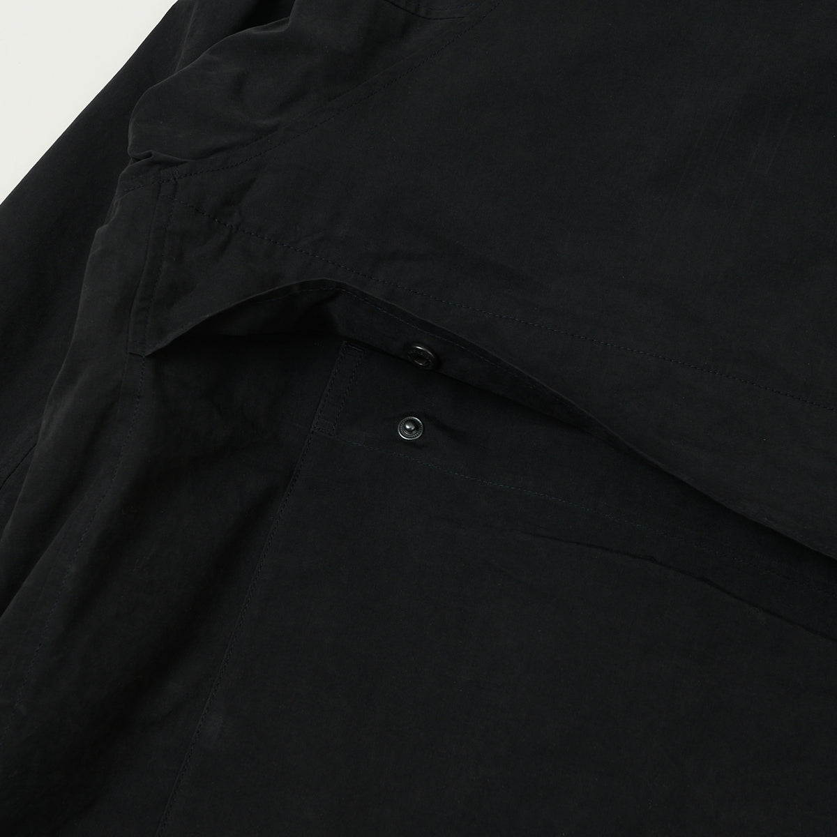 Knickerbocker 'Bay' Waxed Cotton/Nylon Jacket - Navy