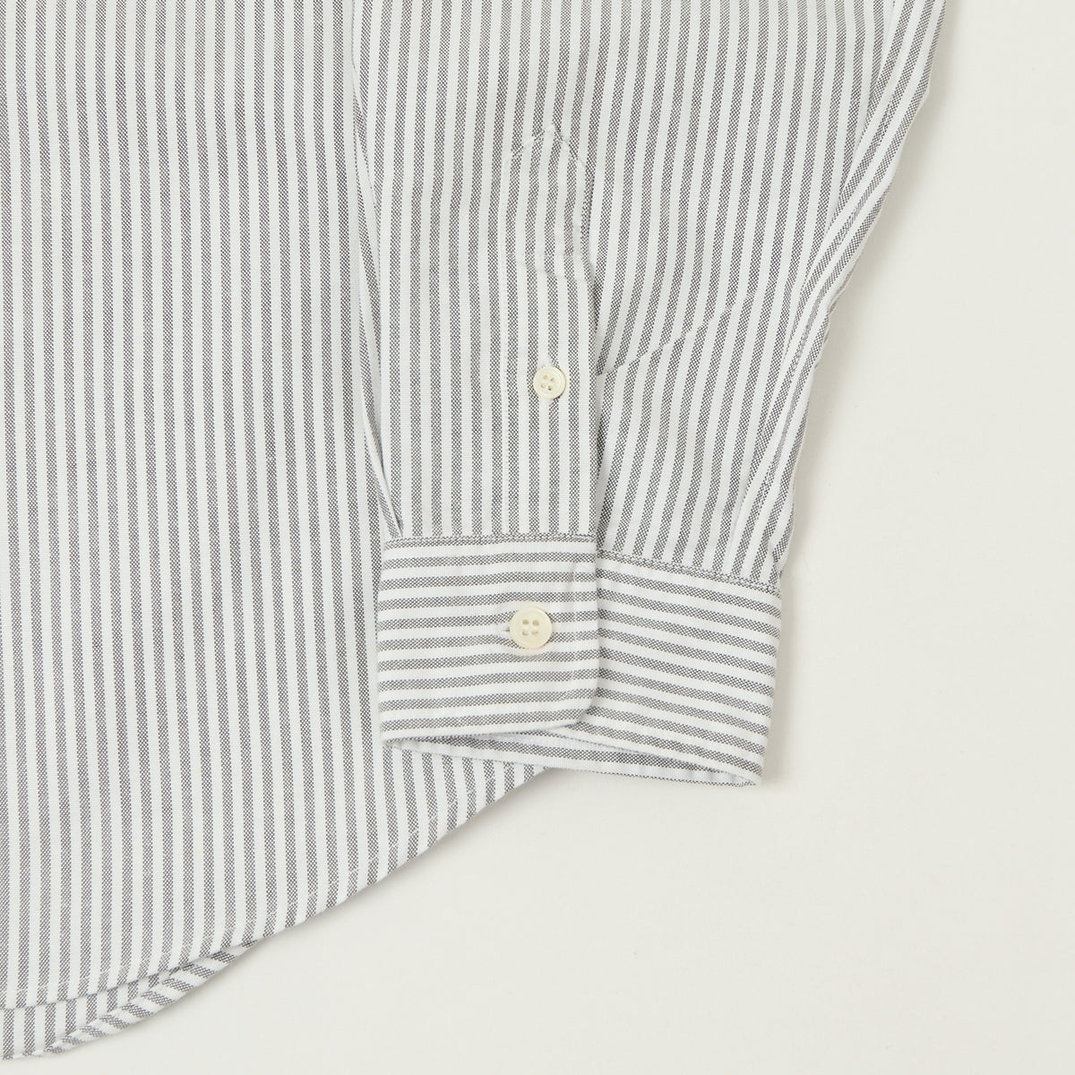 Knickerbocker 'Beefy' Oxford Button Down Shirt - Brown Stripe