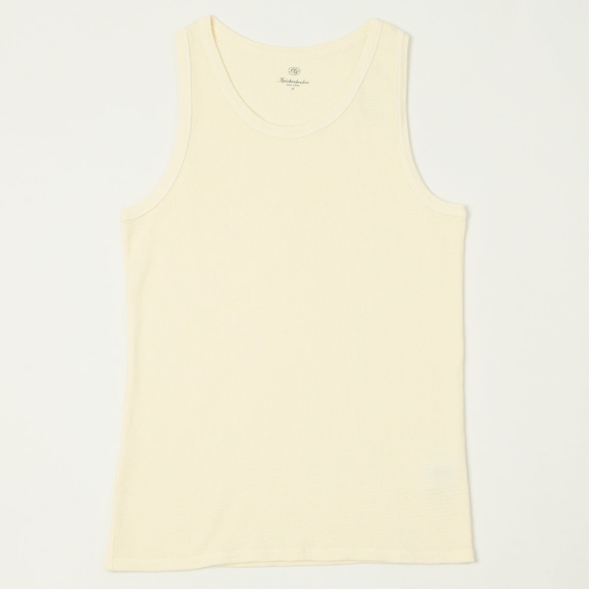 Knickerbocker Box Knit Tank - Milk