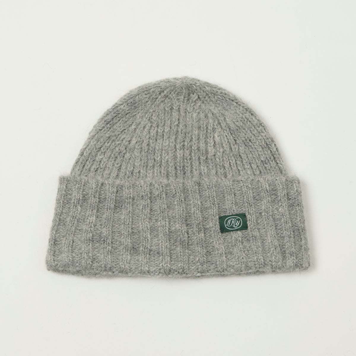 Knickerbocker 'Bud' Alpaca Knit Beanie - Fog Grey