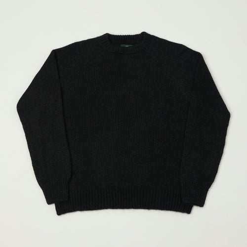 Knickerbocker 'Bud' Alpaca Knit Sweater - Black