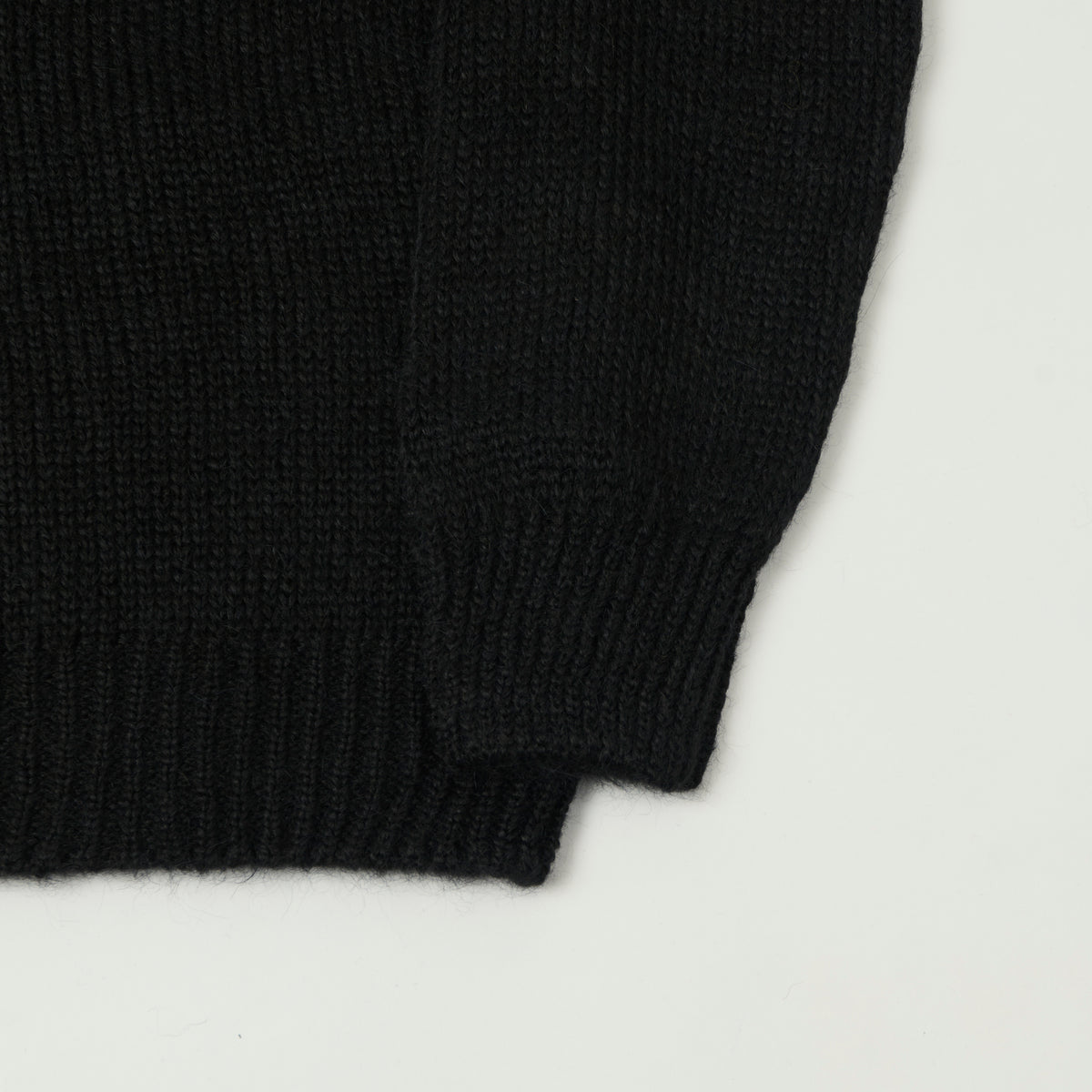 Knickerbocker 'Bud' Alpaca Knit Sweater - Black