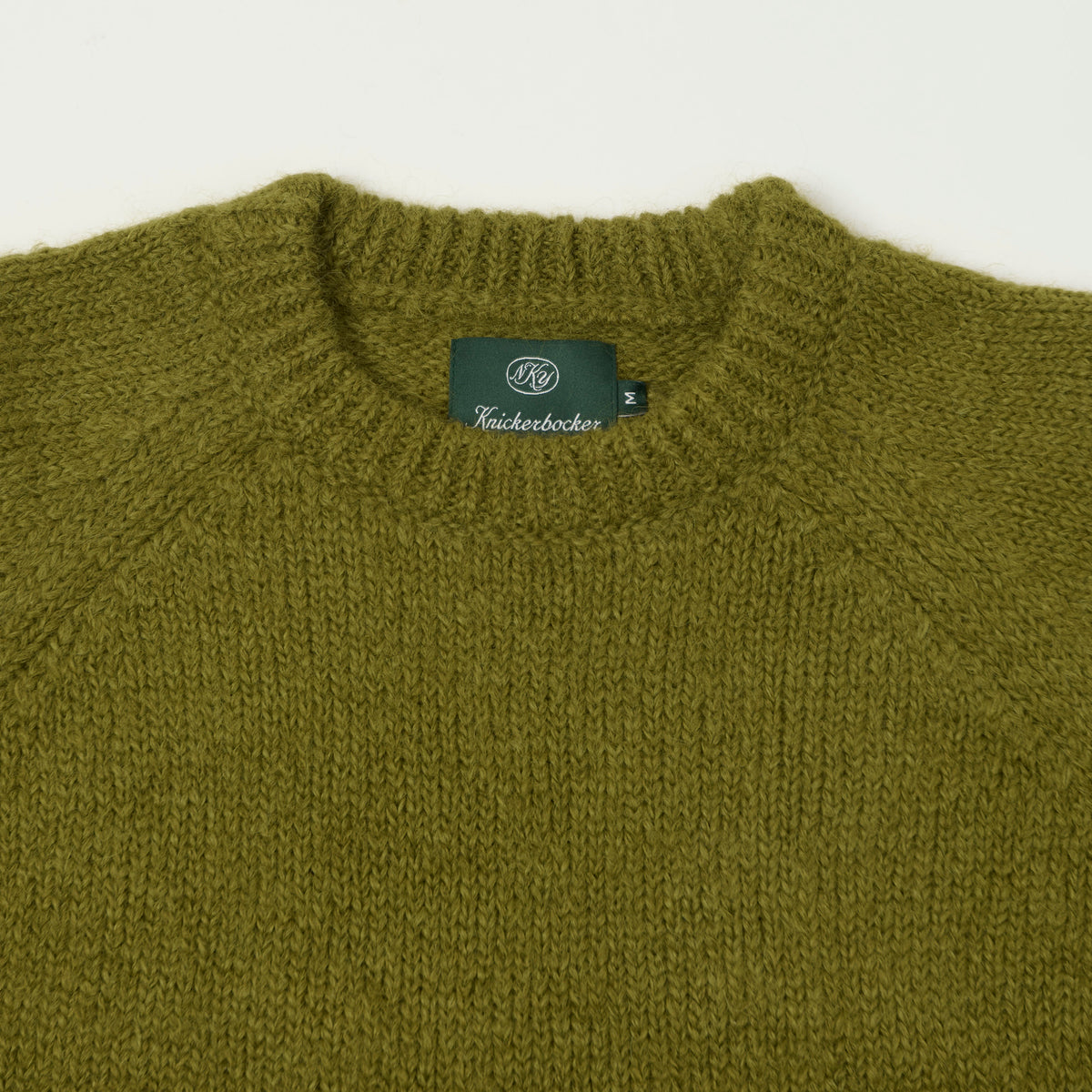 Knickerbocker 'Bud' Alpaca Knit Sweater - Chartreuse