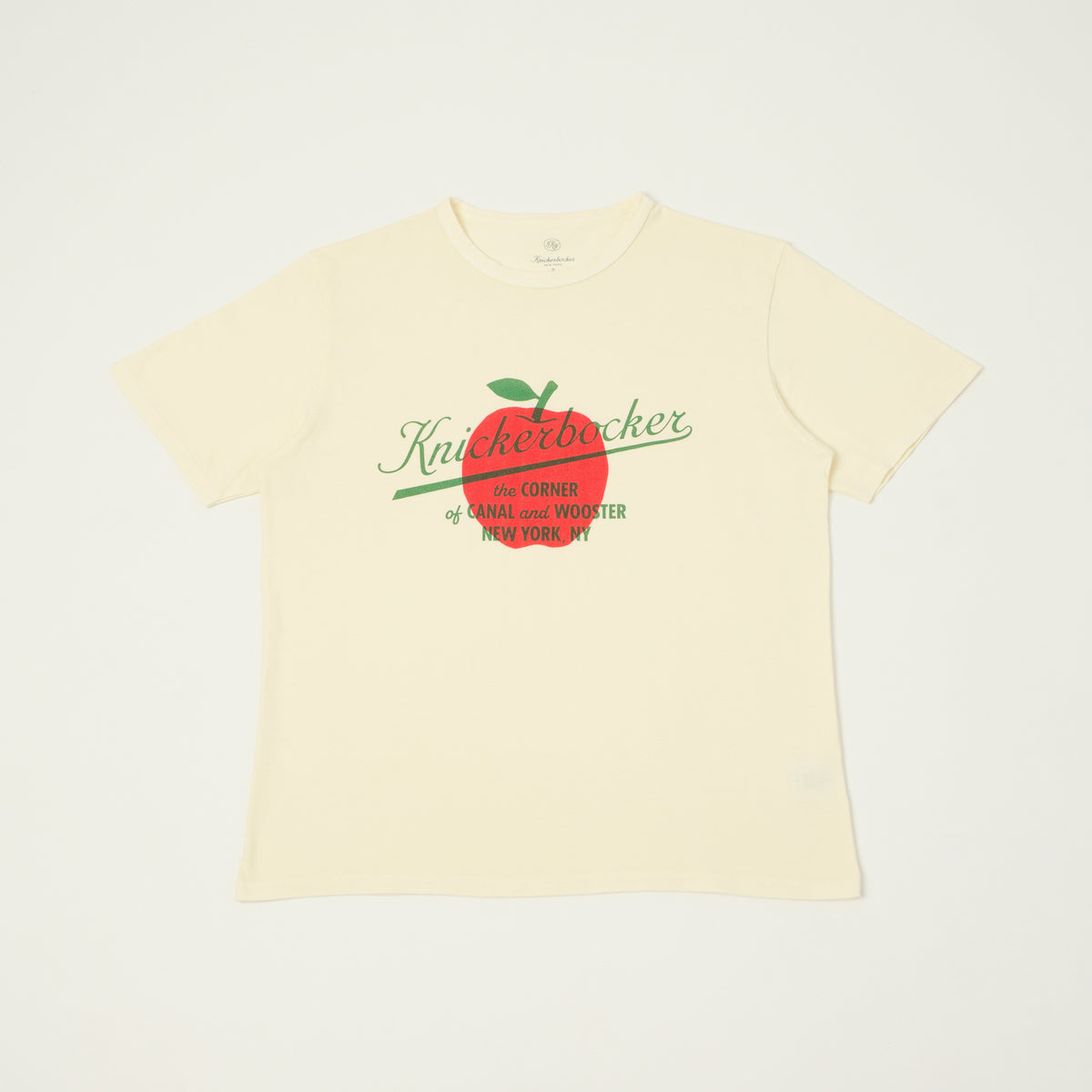 Knickerbocker 'Corner Store' Graphic T-Shirt - Milk