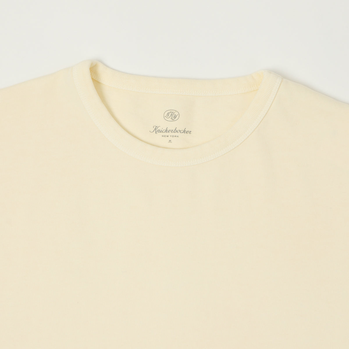 Knickerbocker Heavyweight T-Shirt - Milk