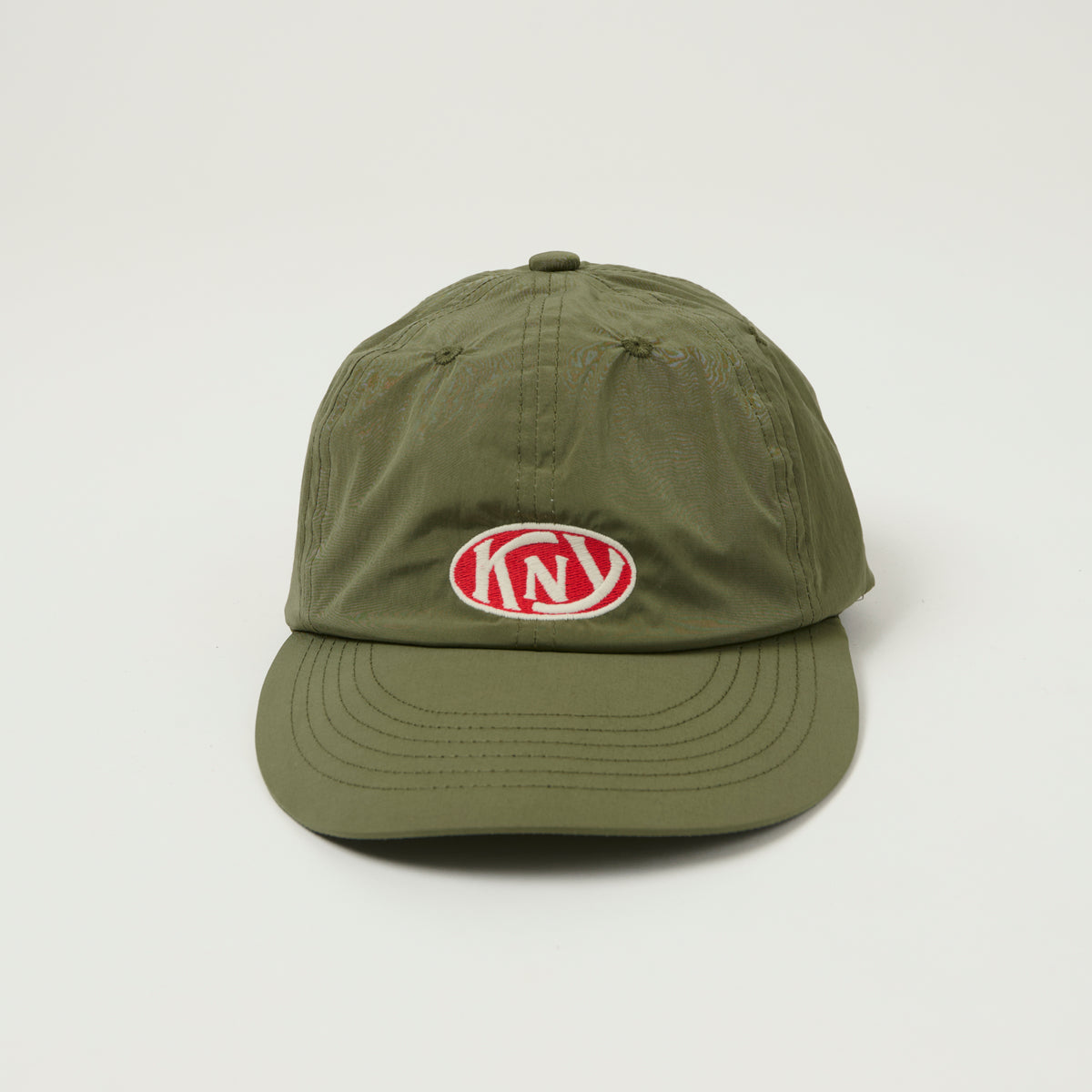 Knickerbocker 'KNY' Nylon Cap - Olive