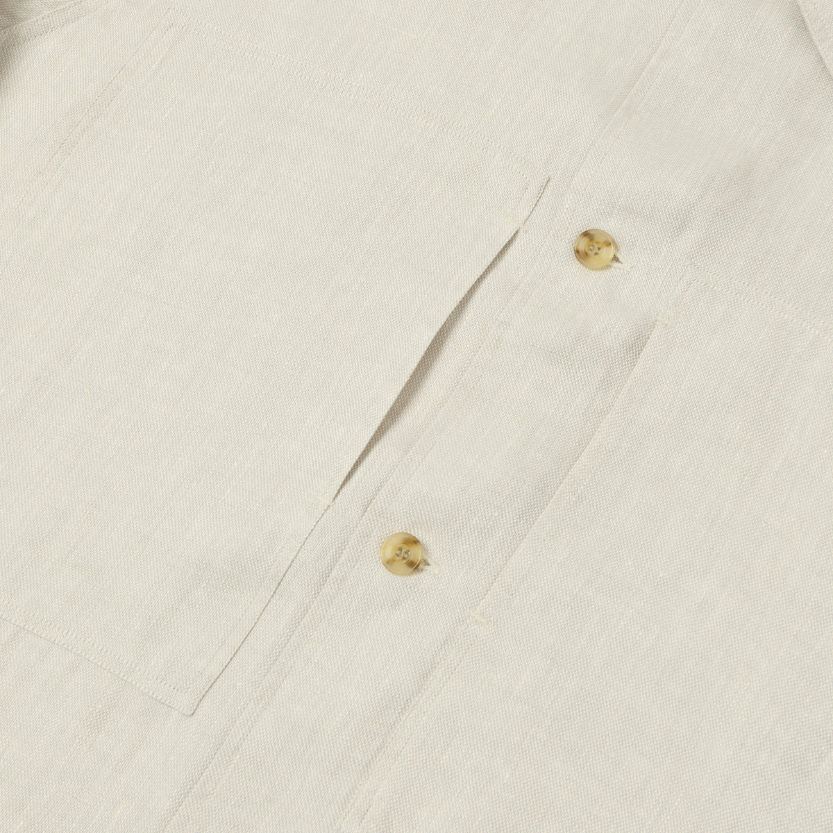 Knickerbocker Mafra Linen Overshirt - Taupe