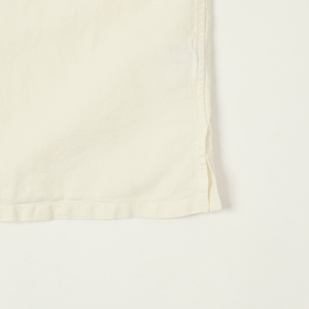 Knickerbocker Mar Cotton & Linen Shirt - Bone