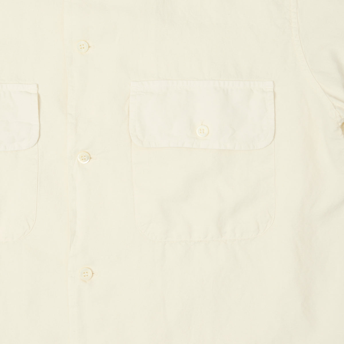 Knickerbocker Mar Cotton & Linen Shirt - Bone