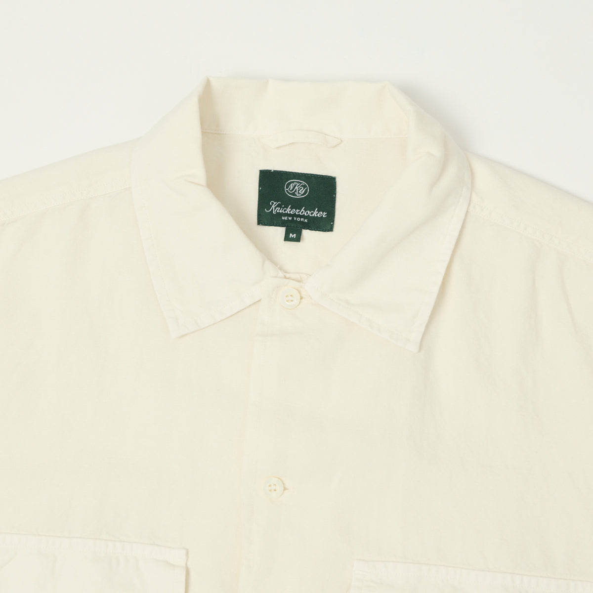 Knickerbocker Mar Cotton & Linen Shirt - Bone
