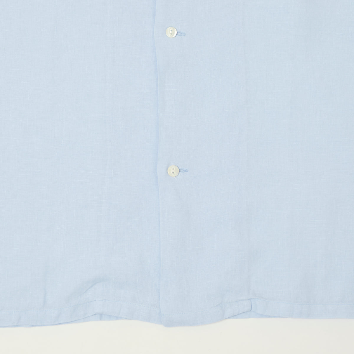 Knickerbocker 'Marina' Linen Camp Shirt - Sky