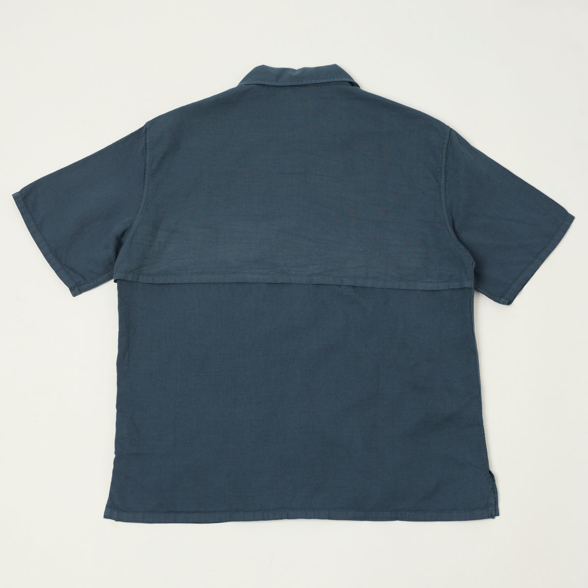 Knickerbocker Mar Cotton & Linen Shirt - Navy