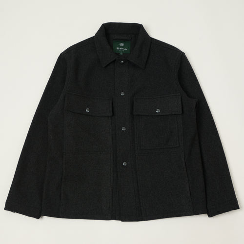 Knickerbocker 'Mott' Wool Cashmere Jacket - Charcoal
