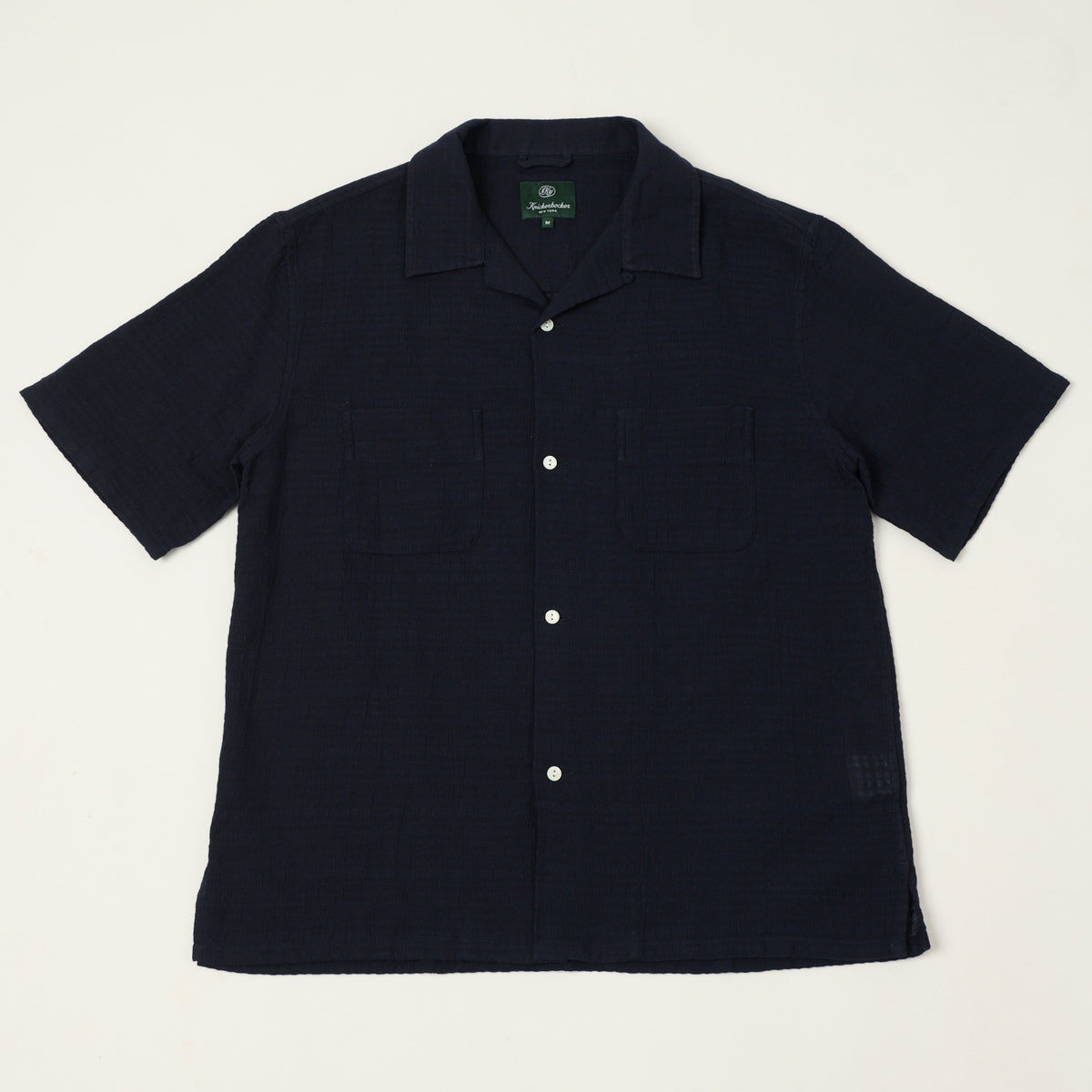 Knickerbocker Oliviera Breeze Weave Shirt - Dark Navy
