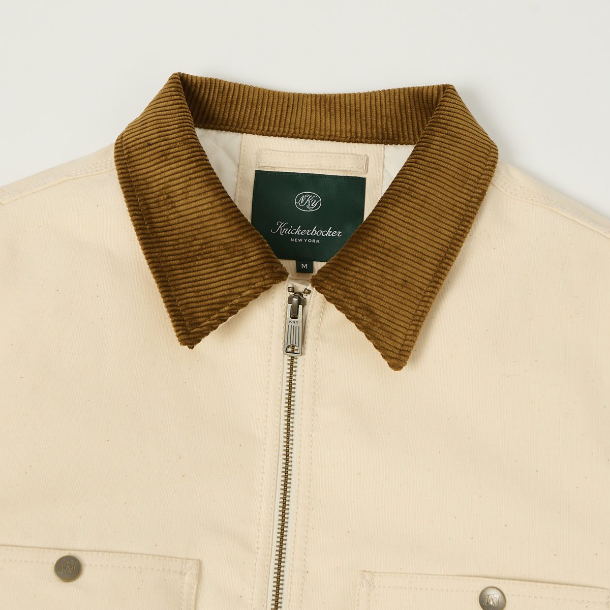 Knickerbocker 'Pacific' Jungle Cloth Jacket - Ecru